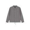 New Balance Jackets Unisex Gray Lapel Moderate Other AMJ21551-CEL