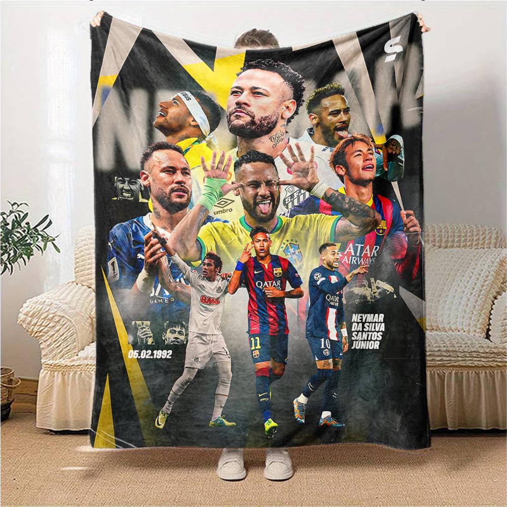 Neymar Brazīlijas svinību iespiests flaneļa, elpojošs