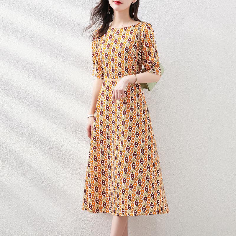 Srcr Off-Shoulder Chiffon Midi Dress XL