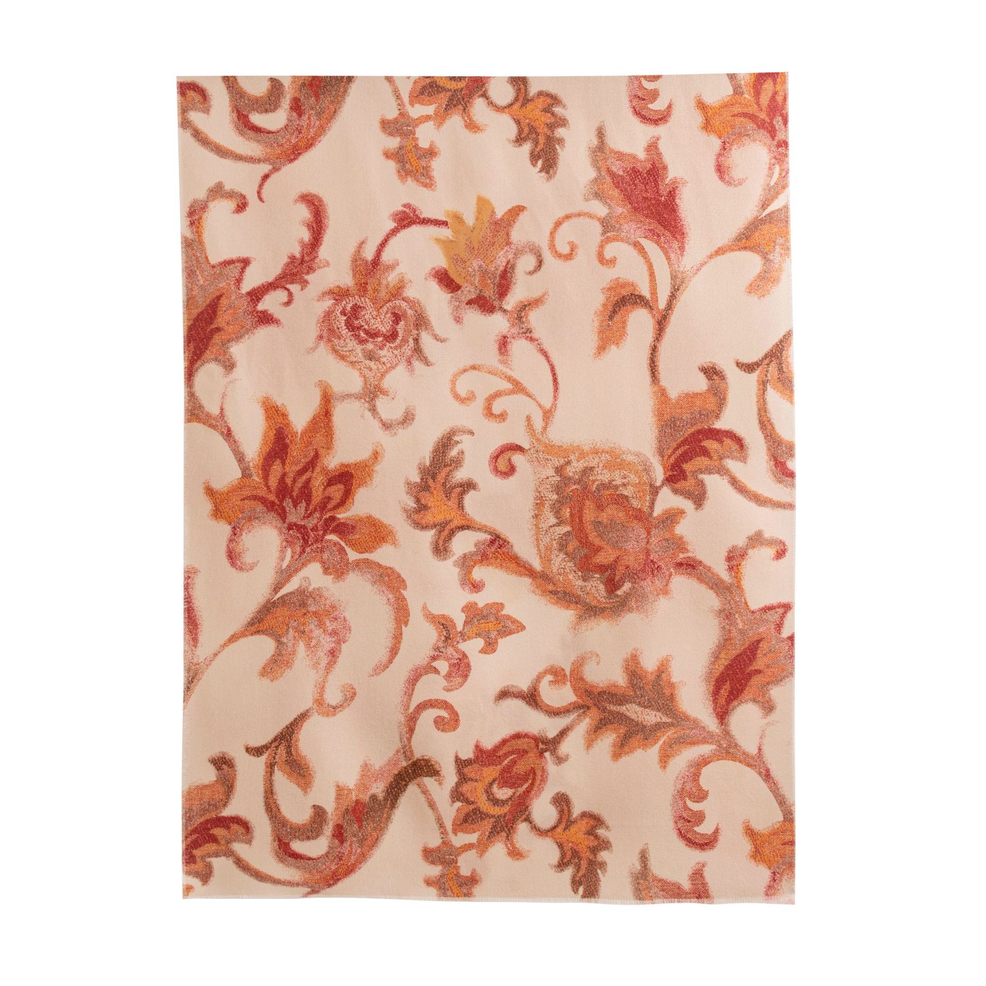 Spring and Autumn Silk Scarf Women s Dual-Purpose Scarf High-end Spring and Autumn Versatile Scarf Shawl Foreign Style Fashion Women s Printing full polyester