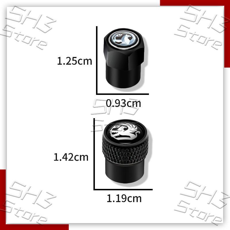 AUQ1 4Pcs/Set Car Wheel Tire Valve Caps Tyre Rim Stem Dustproof Covers For Insignia Astra G Antara Vectra Zafira Corsa b Auto Styling