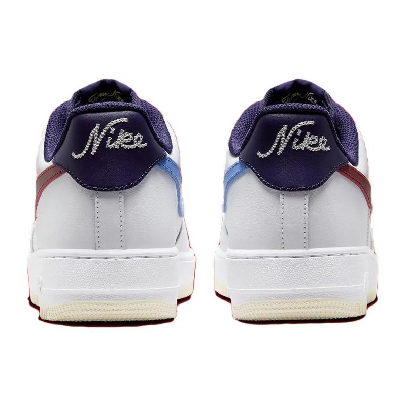 Nike Air Force 1 Low '07 From Nike To You Team Red Navy Sneakers FV8105-161