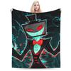 Cartoon Hazbins Hotels Vox Blankets Fleece Decoration  Breathable Super Warm Throw Blanket for Bedding Office Plush Thin Quilt