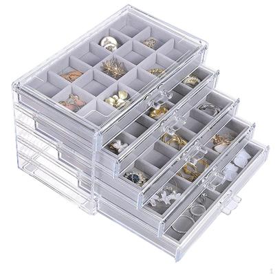 Ohr-Organizer mit 5 Schubladen, Präsentationshalter für Armband, Geburtstagsgeschenk, Abschlusstag