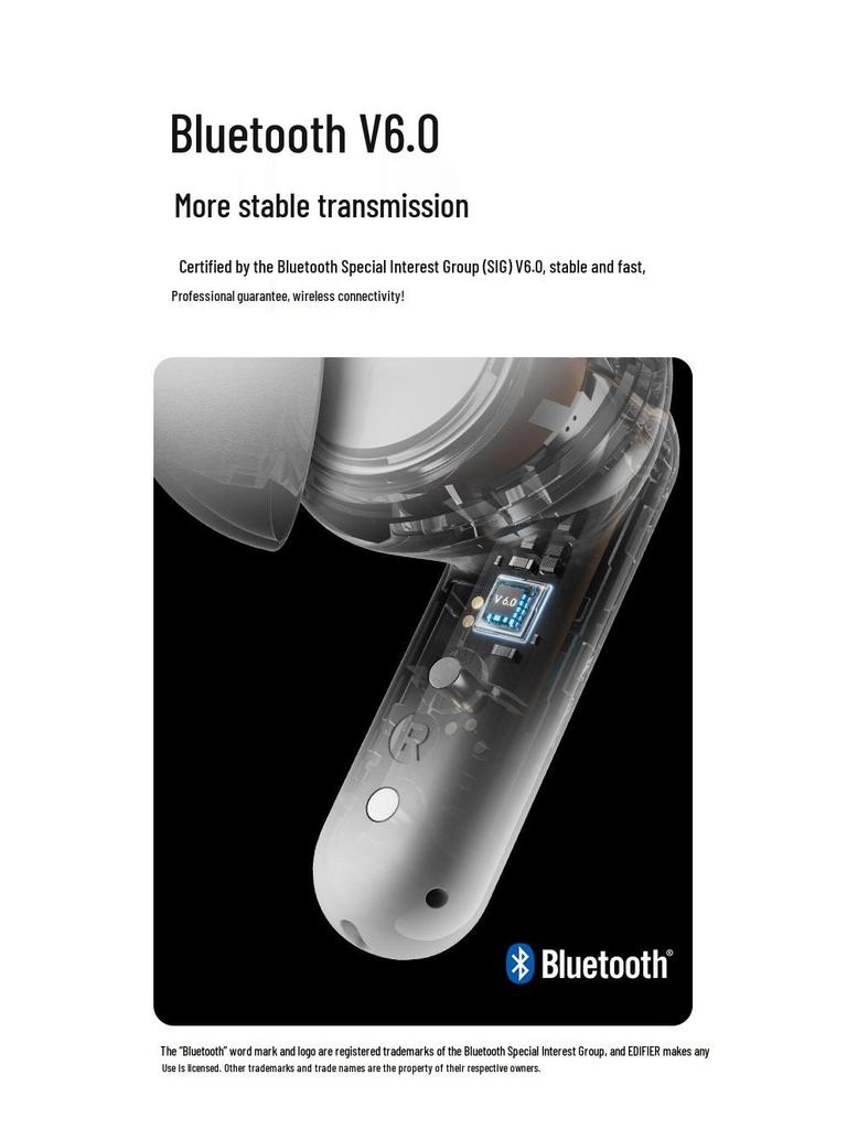 Edifier X2 Evo True Wireless Bluetooth Earphones with Bluetooth 6.0 and Spatial Audio AI Translation