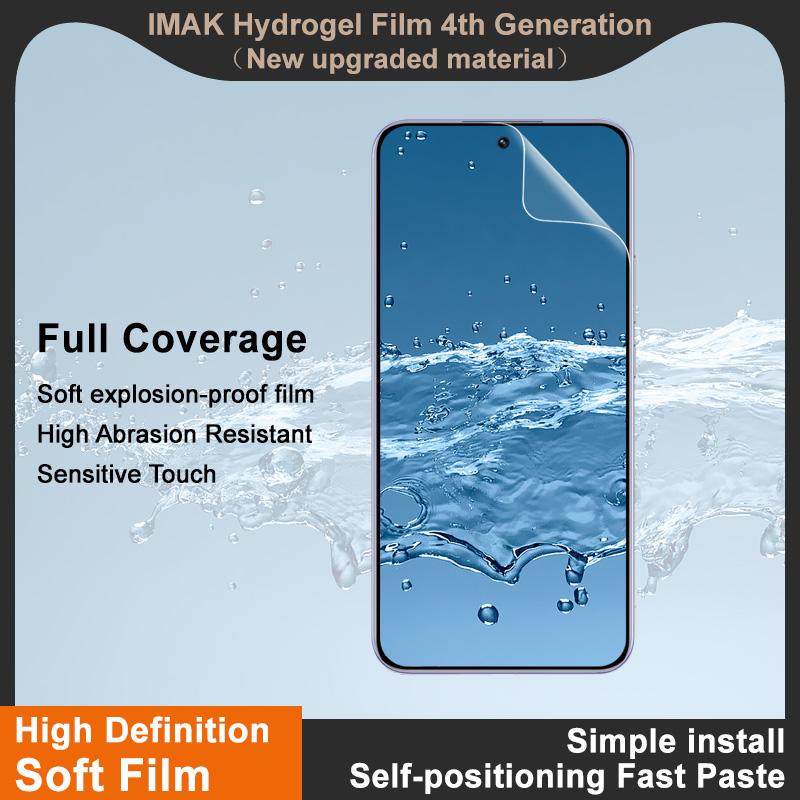 For Realme P3 Pro 5G Glass IMAK Hydrogel Film 4th Generation Full Coverage Screen Protector