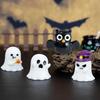 1pc Figurine Miniature Cartoon Pumpkin Ghost Micro Landscape Ornaments For Halloween Decorations Home Office Desk Room Decor