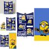 Minions Blanket With Geometric Pattern For Dorm Room And Office Comfort