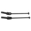 2Pcs 85712 Universal Drive Shaft Steel Black Steel Driveshaft for HSP 94885 RC Car 1 8