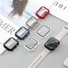 Tempered Glass Screen Protector Case Cover For Apple Watch Series 9 8 7 6 5 4 3 2 SE 45MM 41MM 42MM 38MM 40MM 44MM Accessories