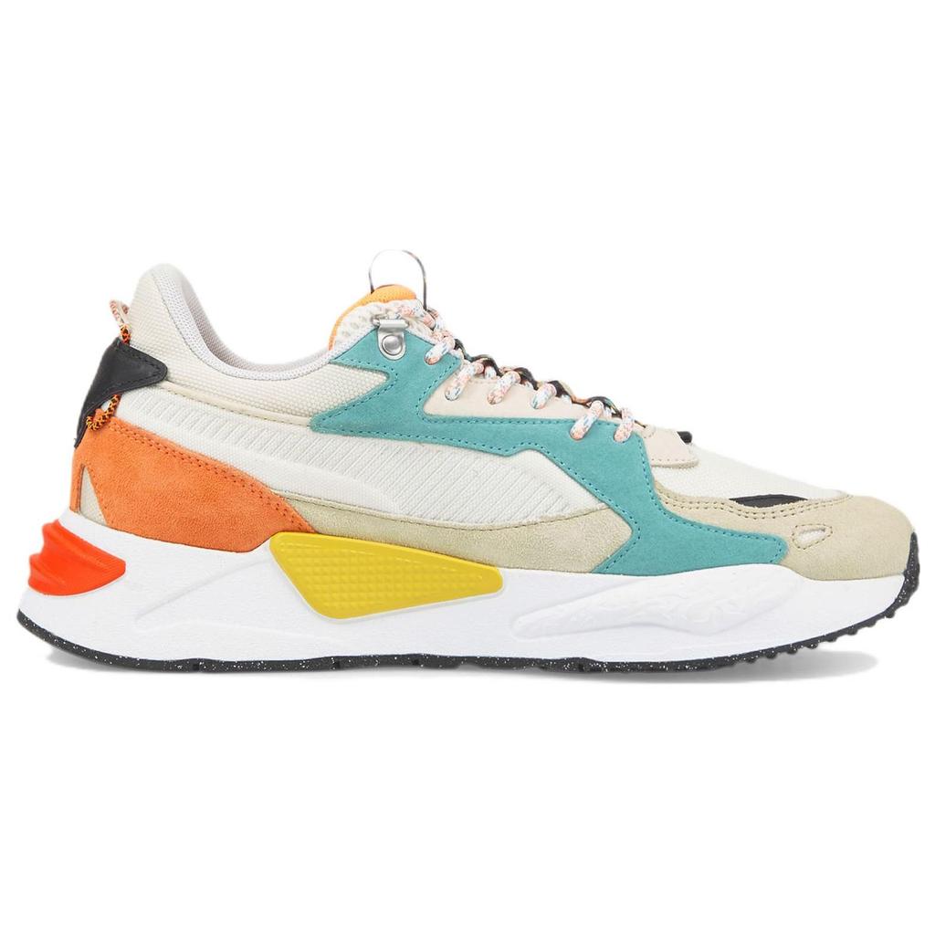 Puma Rs-Z Fabric Synthetic Leather Two-Layer Cowhide Hc Sports Comfortable Low-Top Lifestyle Casual Shoes Unisex sneaker White Blue Orange 383368-01