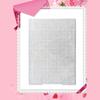 Raindrops Christmas Embossing Folder for Scrapbooking DIY Photo Album Card Making Craft Stencil Template Embossed Folder