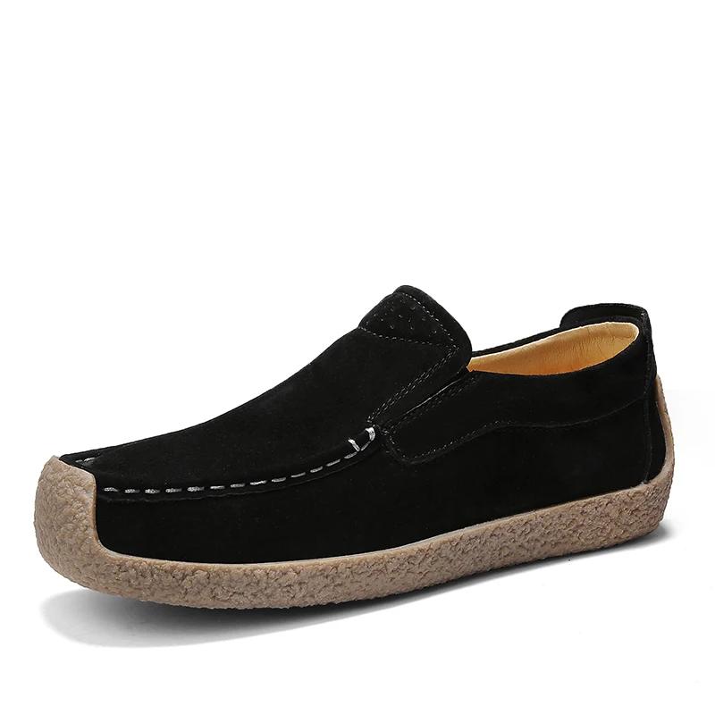 Fashion Men's New Comfort Loafer Shoes Lightweight Soft Sole Breathable Slip-On Walking Shoes Walk Sneakers Daily Commute Casual Shoes
