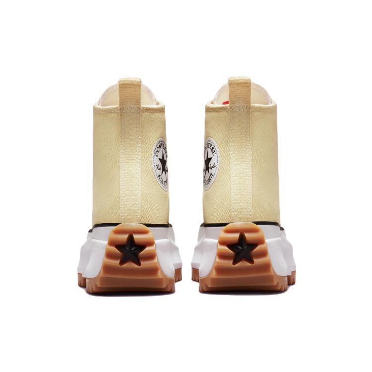 Converse Run Star Hike Grey Lemon Gum Unisex Sneakers Yellow White A02132C