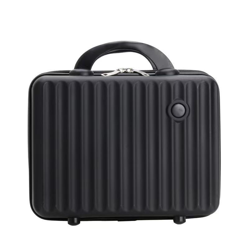 14 Inch Handheld Luggage Cosmetic Case Lightweight Zipper Companion Mini Small Storage Cosmetic Case