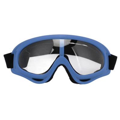 Ski Brille PC Transparente Gläser UV-Schutz Winddicht Verstellbares Kopfband Snowboardbrille für