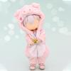 HIGHAWK Obitsu 11 OB11 Size Obitsu Doll 11 GSC Doll BJD Doll 11cm Doll Outfit, Clothes, Animal, Homewear, Clothes, 1/12 Clothes, Fluffy, (Pig)