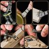 Titanium Multi-Tool EDC Pry Bar Compact Survival Tool Outdoor Camping Hiking Everyday Carry