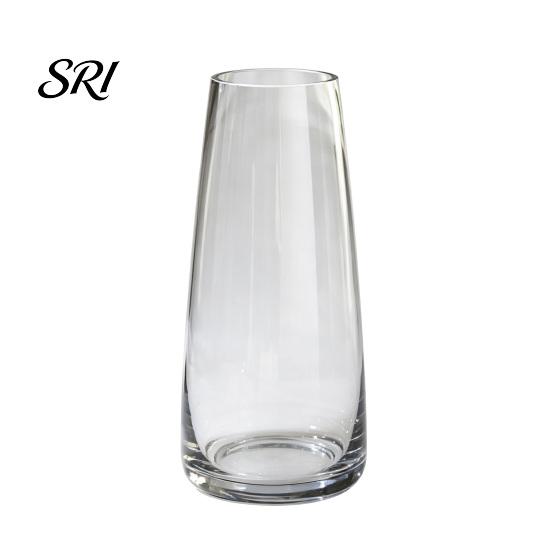 Große Kapazität Vase Klare Blumenvase für Tischmittelstück Haus Innen Schreibtisch Dekoration Wohnzimmer Modern Glas Dekorativ Hochzeit Party Einweihung