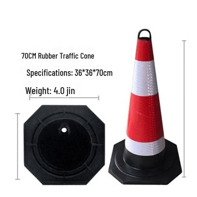 YEXIZE Anti-Collision Reflective Traffic Cone