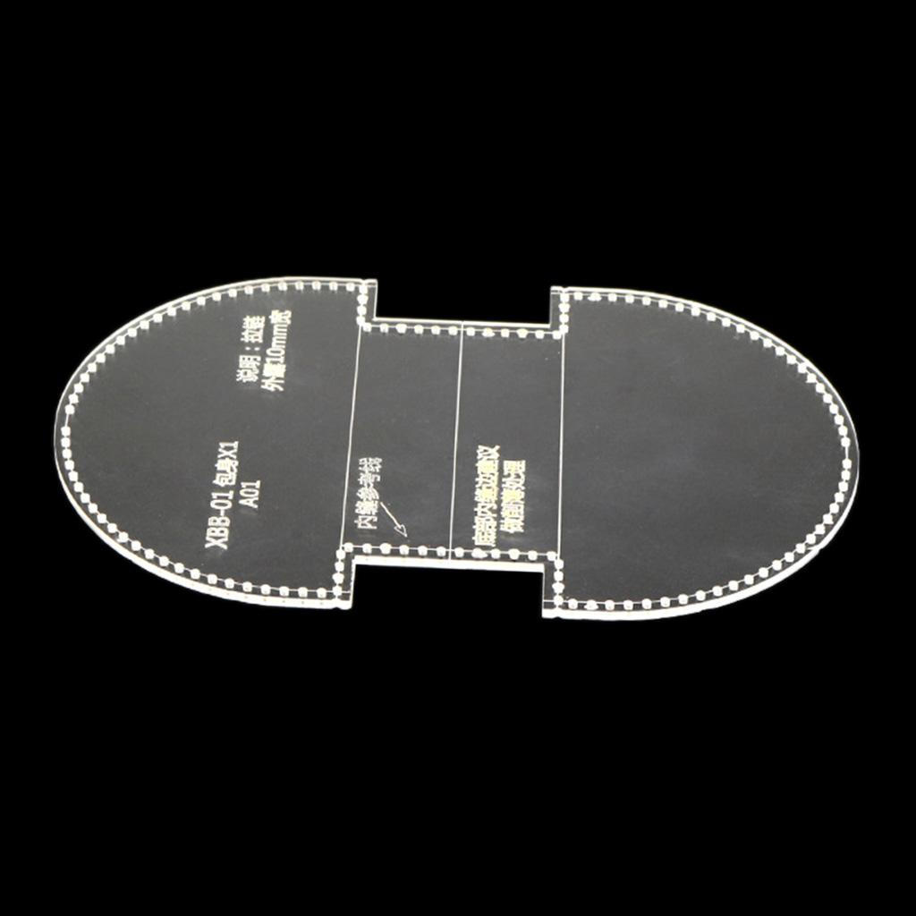 

Шаблон кошелька для монет. Акриловый кошелек. Трафарет с принтом. Изделия из кожи.