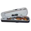 4 4 Full Size Acoustic EQ Electric Violin Fiddle Kit Solid Wood Spruce Face Board with Bow Hard Case Shoulder Rest