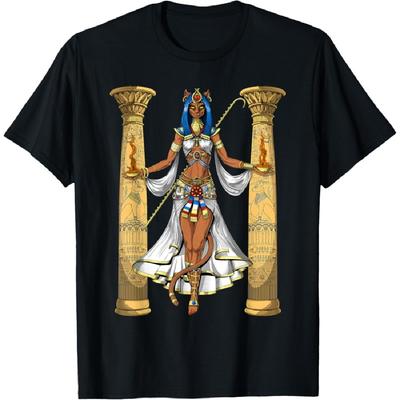 Bastet Egyptská Bohyně Kočka Starověký Egypt Mytologie Božstvo Muži Ženy Tričko