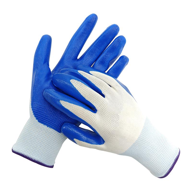 Weiguang Nitrile Coated Work Gloves, 12 Pairs