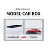 1 Stück Transparente Acryl-Aufbewahrungsbox Praktische 1/43 Diecast Modellauto-Vitrine DIY Staubdichtes Ausstellungsregal Spielzeug