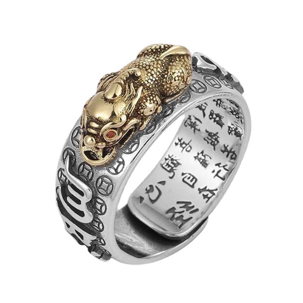 

Portable Vintage Open Ring Wedding Ceremony Party Boys Adjustable Openable Hiphop Rings Jewelry Fashion Birthday Gift