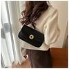 Small Retro Shoulder Bag 2023 Winter New Fashion Street Style Crossbody Bag