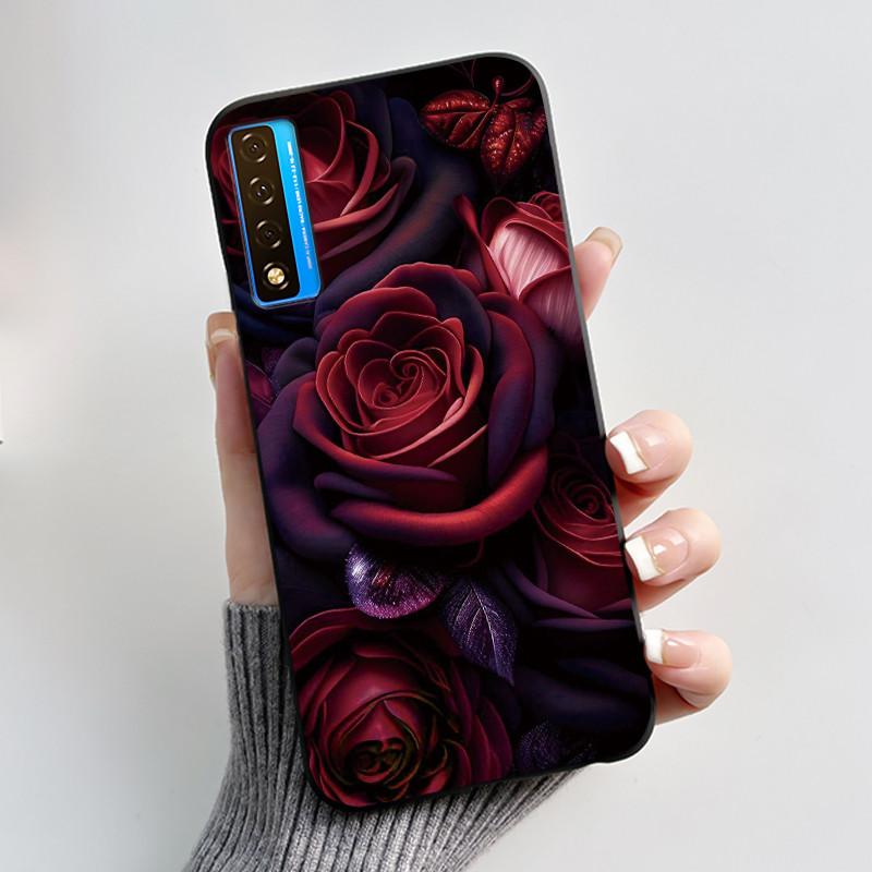 Casing For TCL 20 20S 20 Pro 5G 20L Plus 20L+ Case Luxury Dragon Cute Cool Boys Girls Black Soft Silicone Phone Case Back Cover