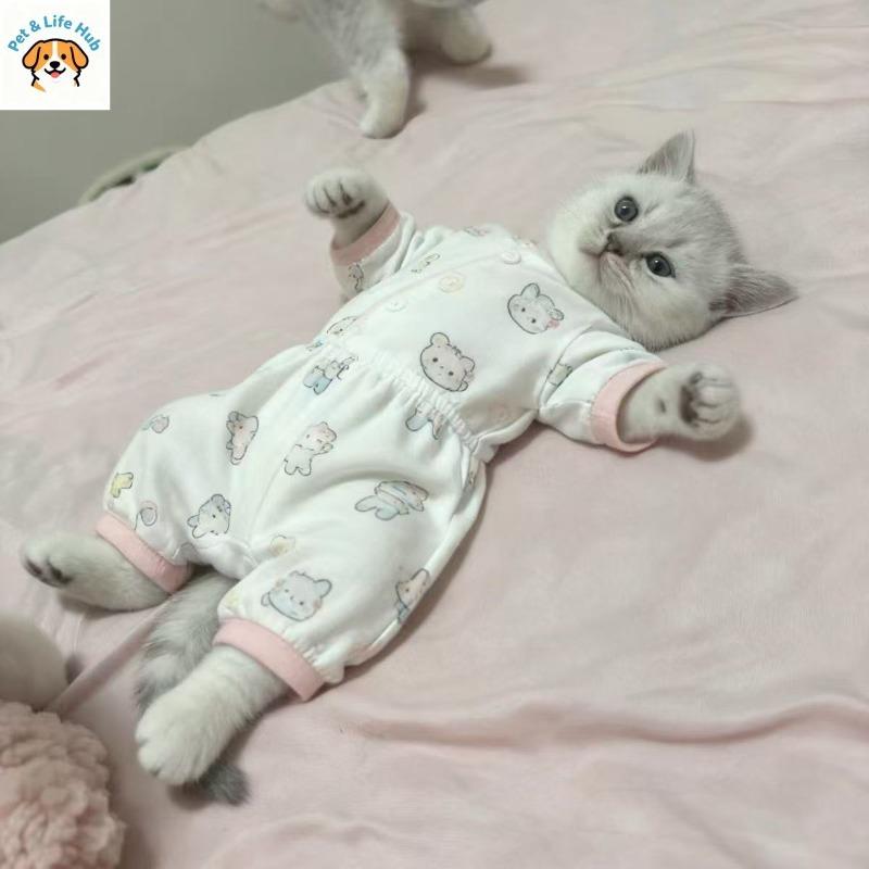 Pigiama caldo carino per cani e gatti nuovo comodo cuccioli a quattro zampe universale a prova di freddo pigiami per animali domestici prodotti per animali domestici