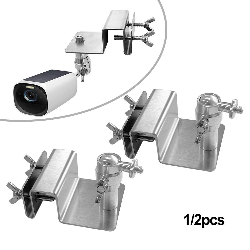 Solar Panels Bracket Adjustable Stainless Steel Bracket Gutter Mount Fixed Bracket Roof PV Module Solar System Accessories
