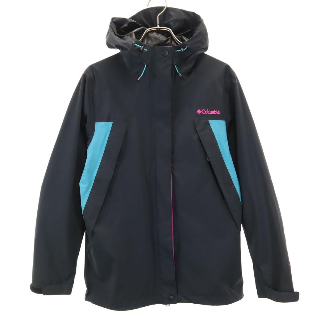 Columbia Nylon jacket M Black Waterproof Outdoor Women Used