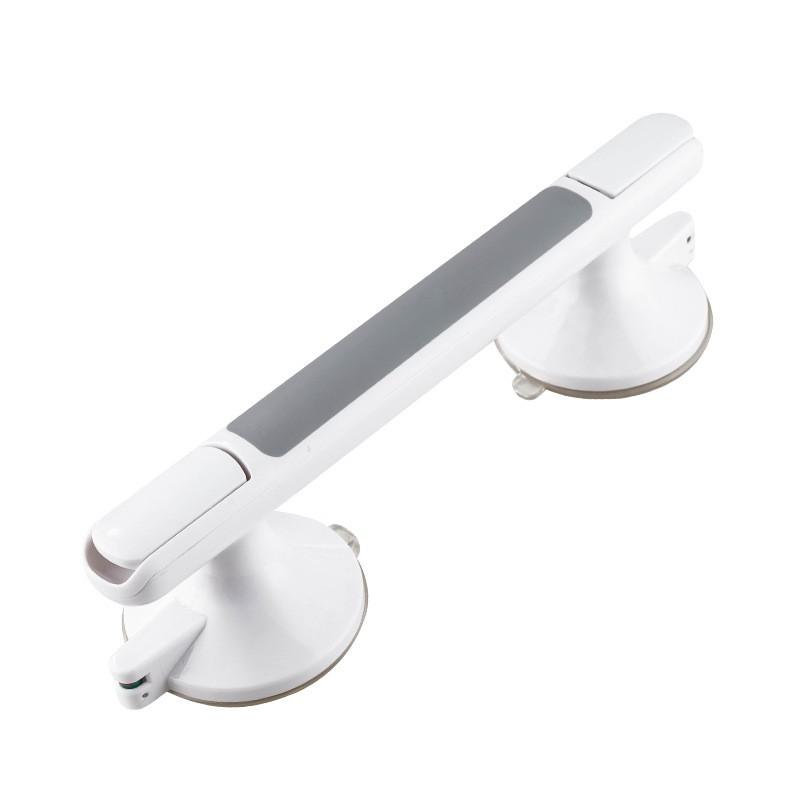 Bathroom Safety Grab Bar With Suction Cup Elderly Kids Bathtub Shower Non-Slip Handle Modern Plastic Support Rail
