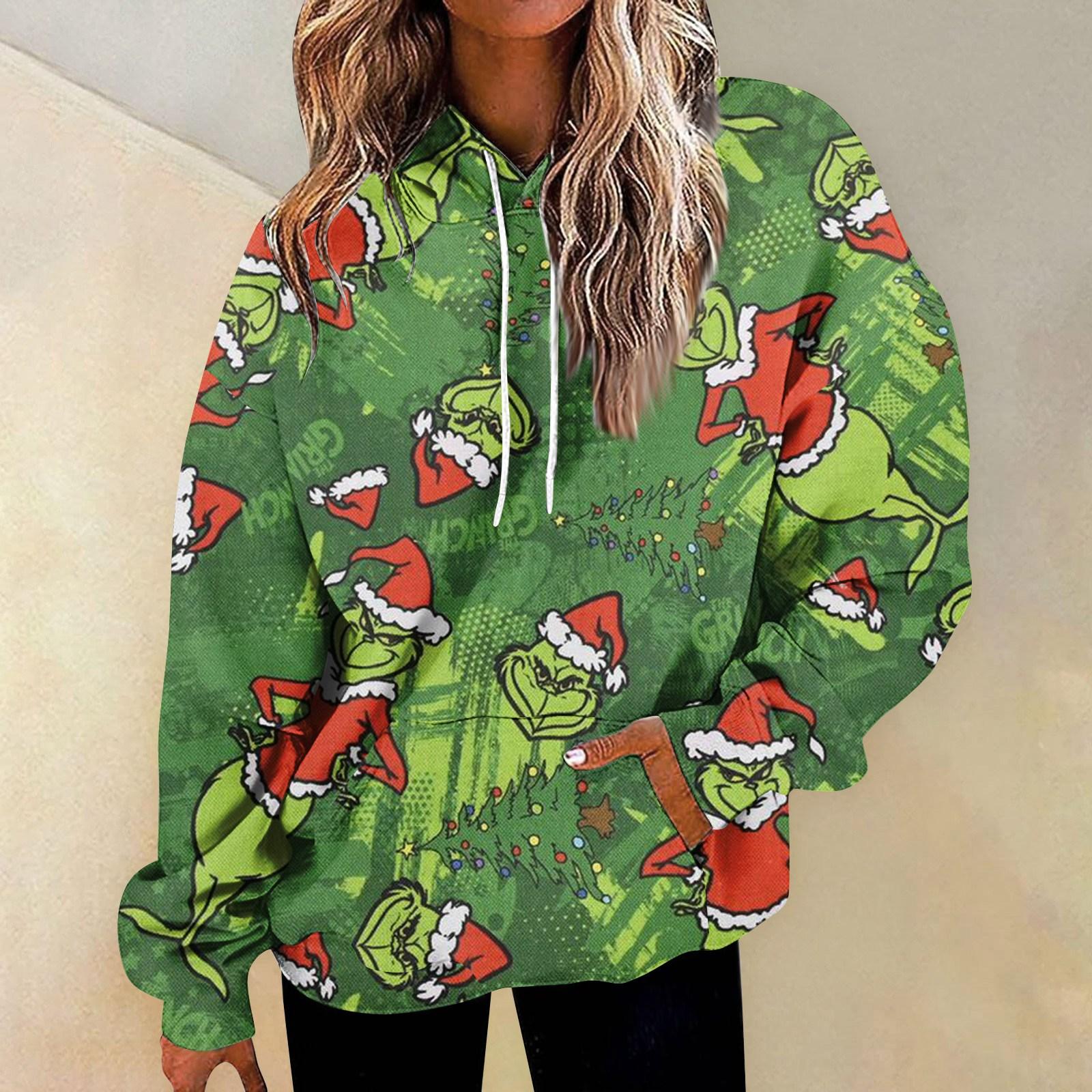 

Женская мода Повседневные Универсальные Повседневные толстовки с круглым вырезом Графика Повседневные с длинным рукавом Градиент Лоскутная верхняя одежда с принтом Толстовки S