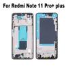 6,67" Für Xiaomi Redmi Note 11 PRO + Plus 5G Mittelrahmen Frontblende Gehäuse Rückseite Mittelplatte 21091116UG 21091116UC