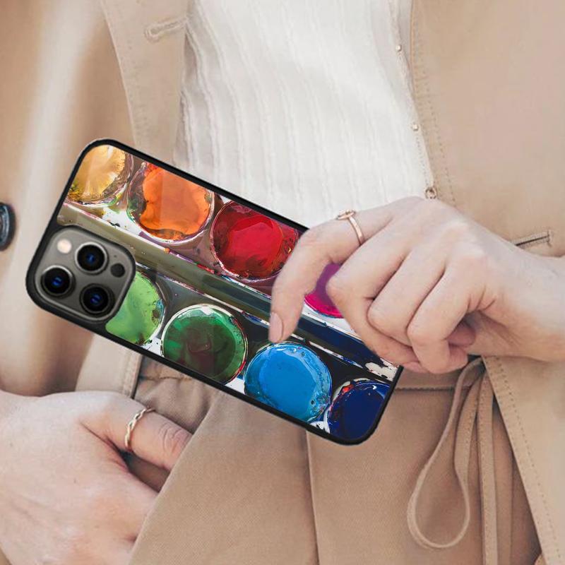 

Paint Set Magnetic Phone Case For APPLE iPhone 17 Air 16 14 13 12 Pro Max 15 Plus Wireless Charge With MagSafe Cover iPhone 13mini