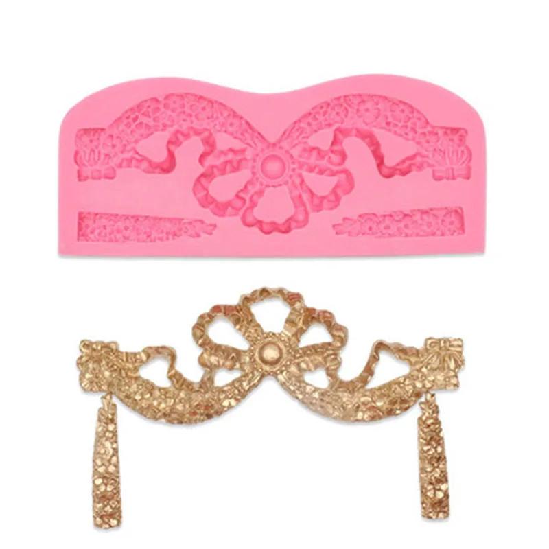Yueyue Sugarcraft Boder Cake Decoration Silicone Mold Fondant Mold Cake Decorating Tools Chocolate Gumpaste Mold