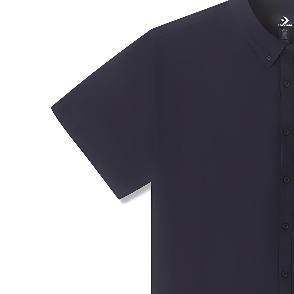 Converse Shirts Men's Navy Blue Lapel Moderate Other 10025290-A01