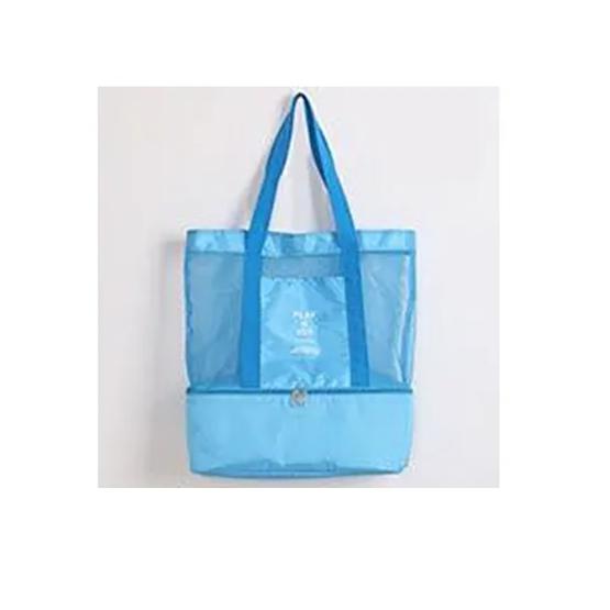 WTEMPO Taška na fitness a plavání s oddělením mokrého a suchého, cestovní plážová taška, velkokapacitní taška na uložení plavek, pikniková taška pro maminky, nákupní taška