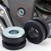 Universal Motorcycle Rubber Grommets Bolt Replacement for Honda for Suzuki for Kawasaki Fairing Rubber&Steel Washers