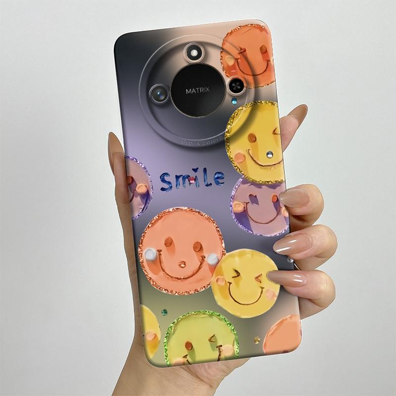For Honor X9C Smart Phone Case X9cSmart Soft Silicone Funda Sweet Painted Fashion Cartoon Protective Capa Lovely Printing Cover