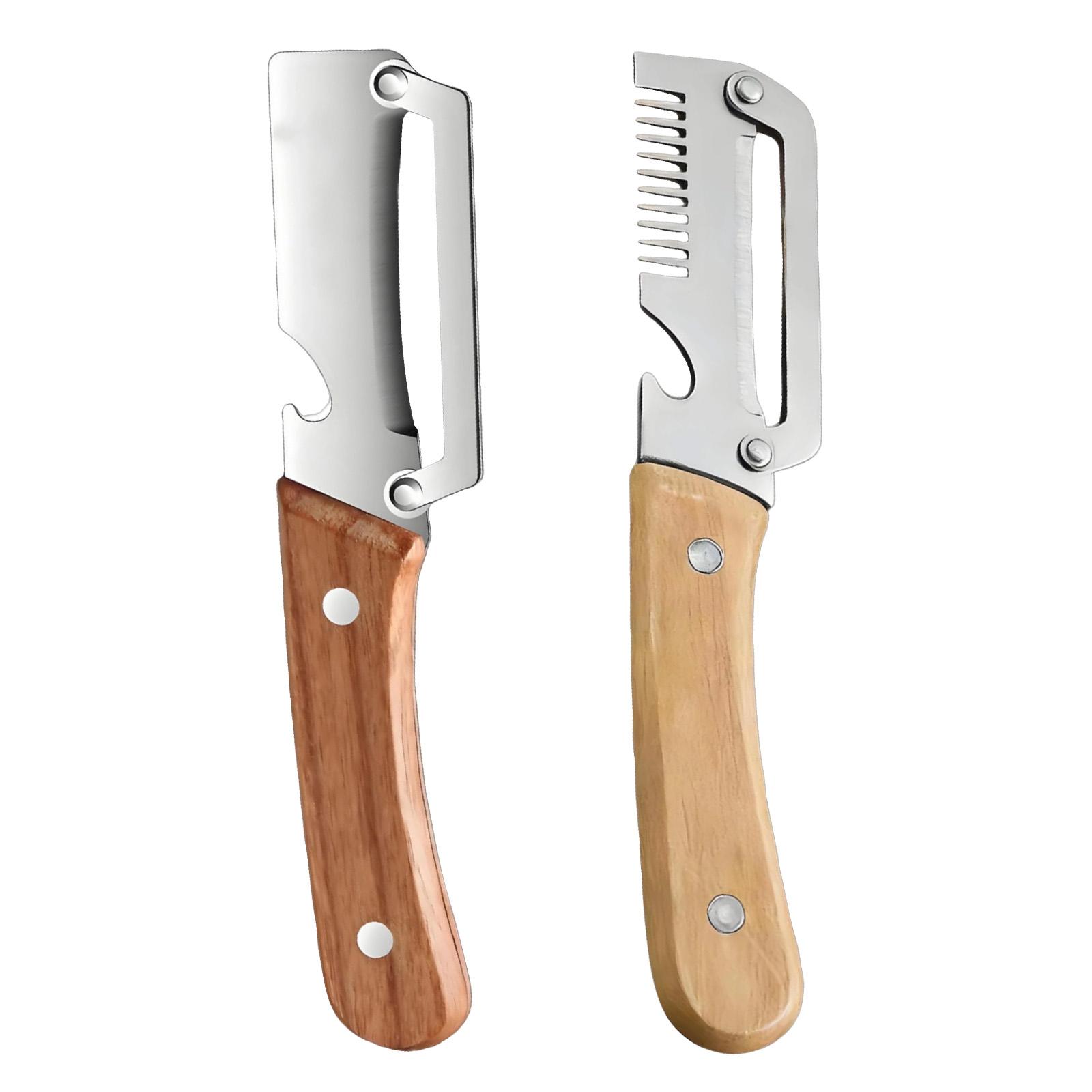 

Stainless Steel Bread Knife, Multifunctional Peeling Knife Kitchen Special Potato Peeling Knife One Size