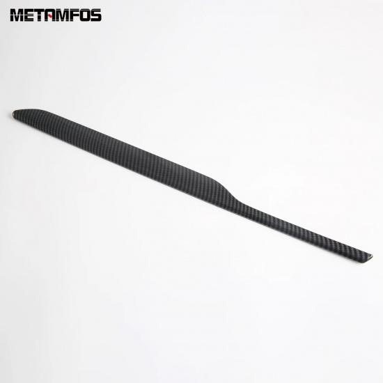 For Subaru Forester 2025 2026 Carbon Fiber Center Console Dashboard Panel Strip Cover Trim Interior Accessories Car Styling Carbon Fiber Style