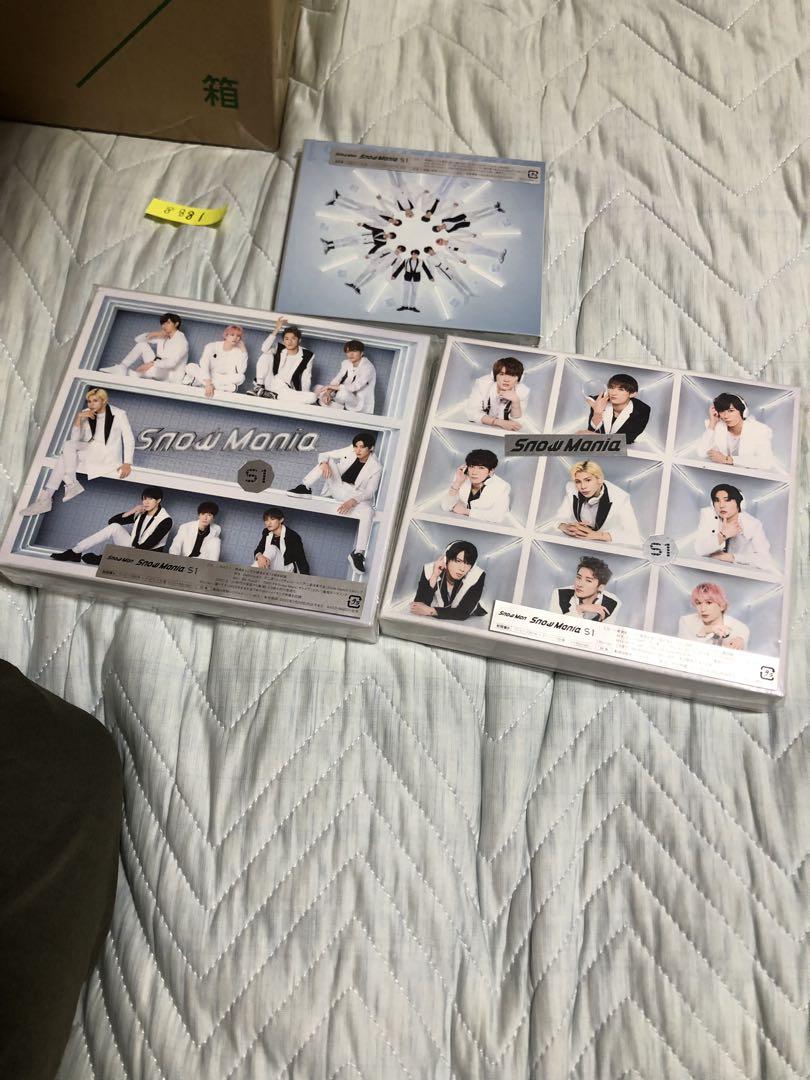 

[USED] Snow Man 1st Snow Mania S1 3 forms Blu-ray