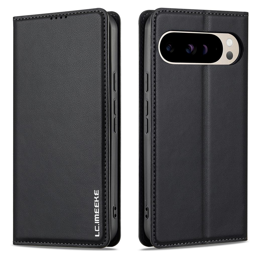 LC.IMEEKE L1 Series for Google Pixel 10/Pixel 10 Pro Case PU Leather Wallet Stand Protective Phone Cover