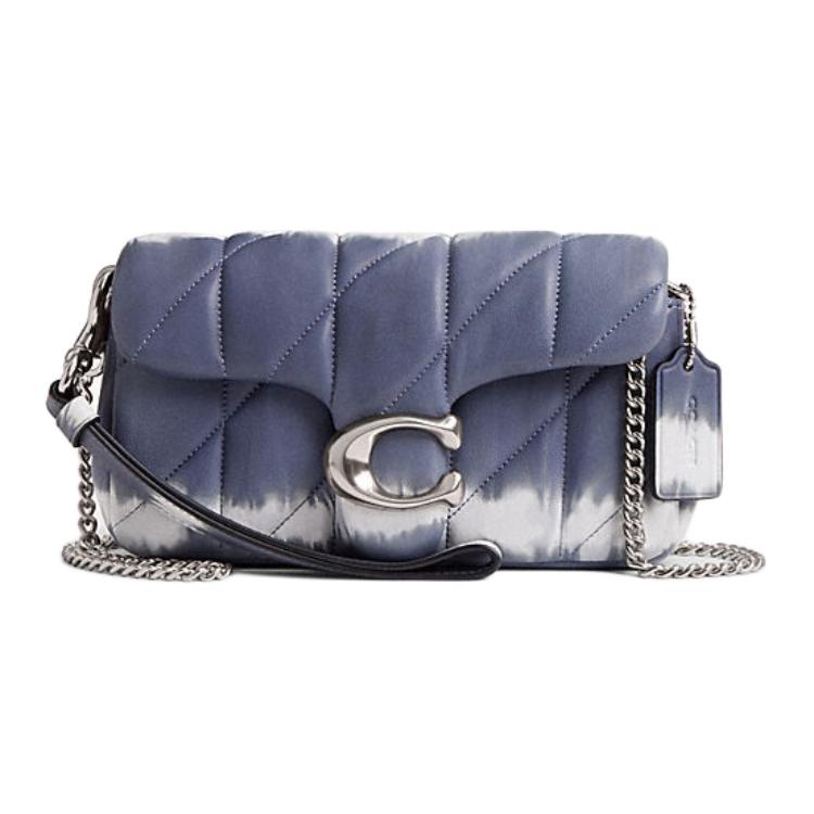 

Coach Tabby 19 Quilted Tie-Dye Print Napa Leather Shoulder Crossbody Bag Small Women bags Midnight-Navy Multicolor CU142-LHNI9 Basic Set (Bag+Dust Bag)