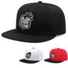 US Dollar Embroidered Unisex Flat Brim Baseball Cap - Sun Protection for Outdoor Sports
